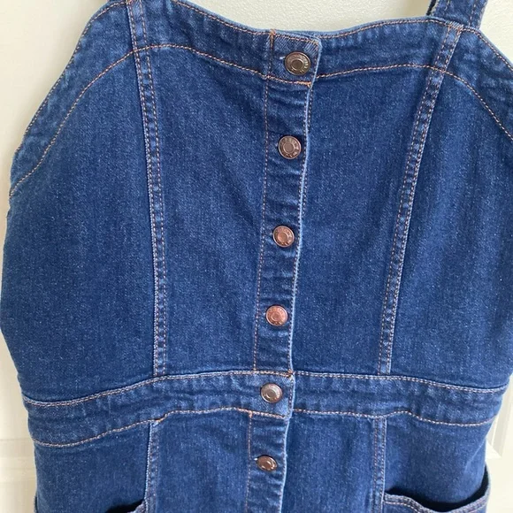 Oat New York Denim Dress Size 12 - Picture 4 of 11